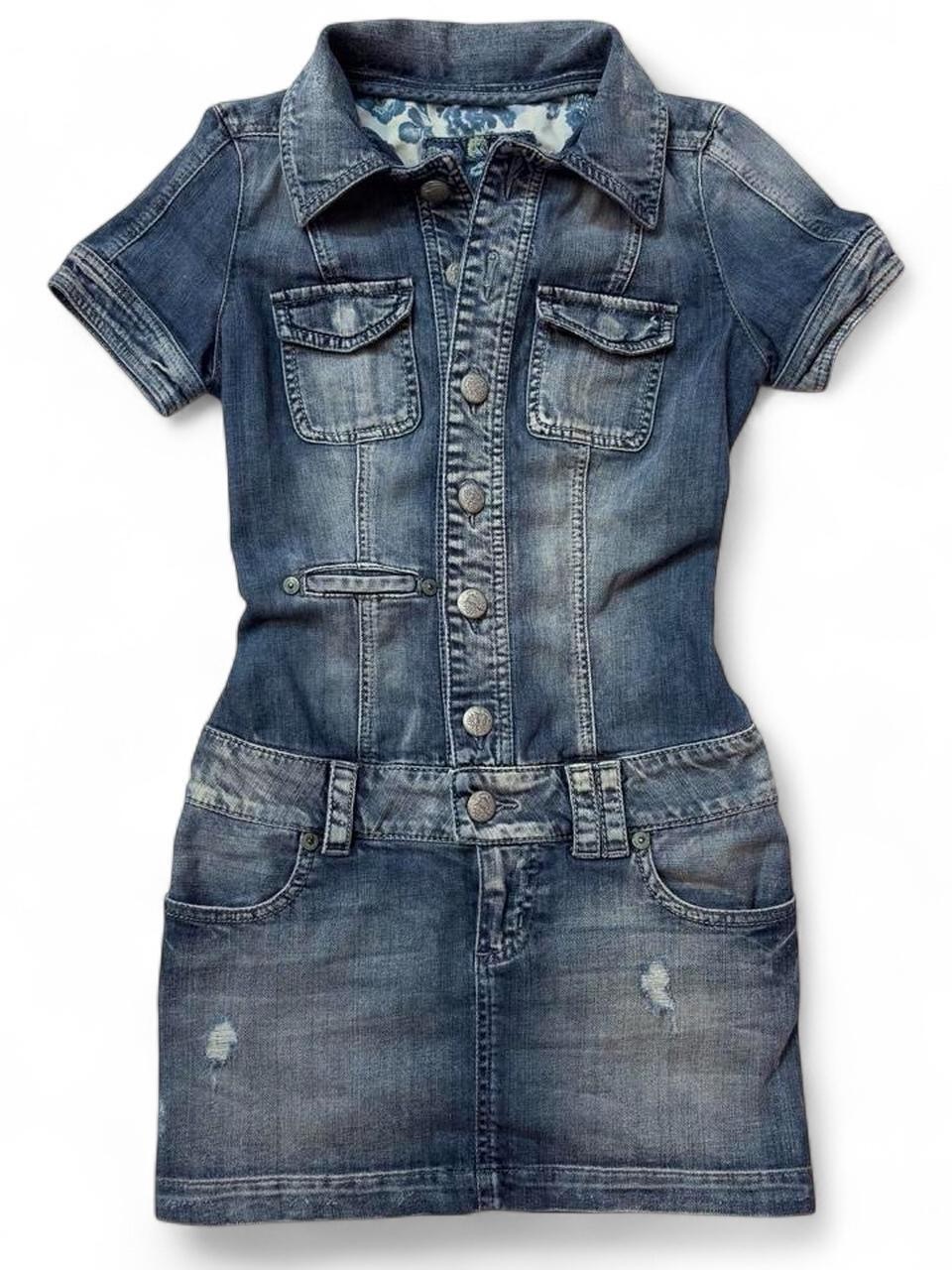 Y2k Guess Denim Mini Dress